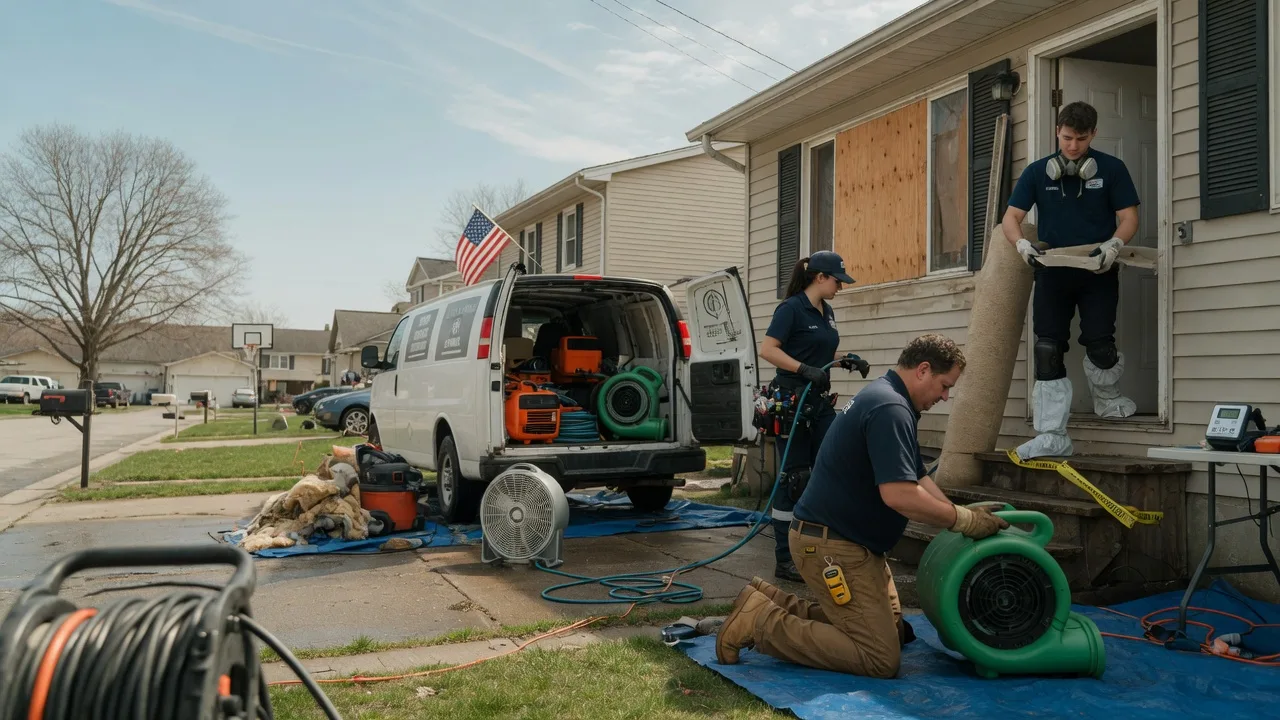 Water Damage Restoration in Fruitport, MI near me